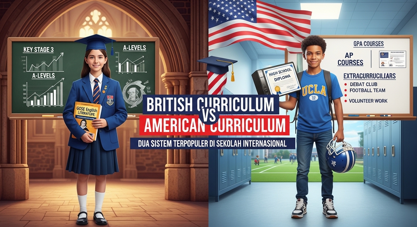 British Curriculum vs American Curriculum: Dua Sistem Terpopuler di Sekolah Internasional