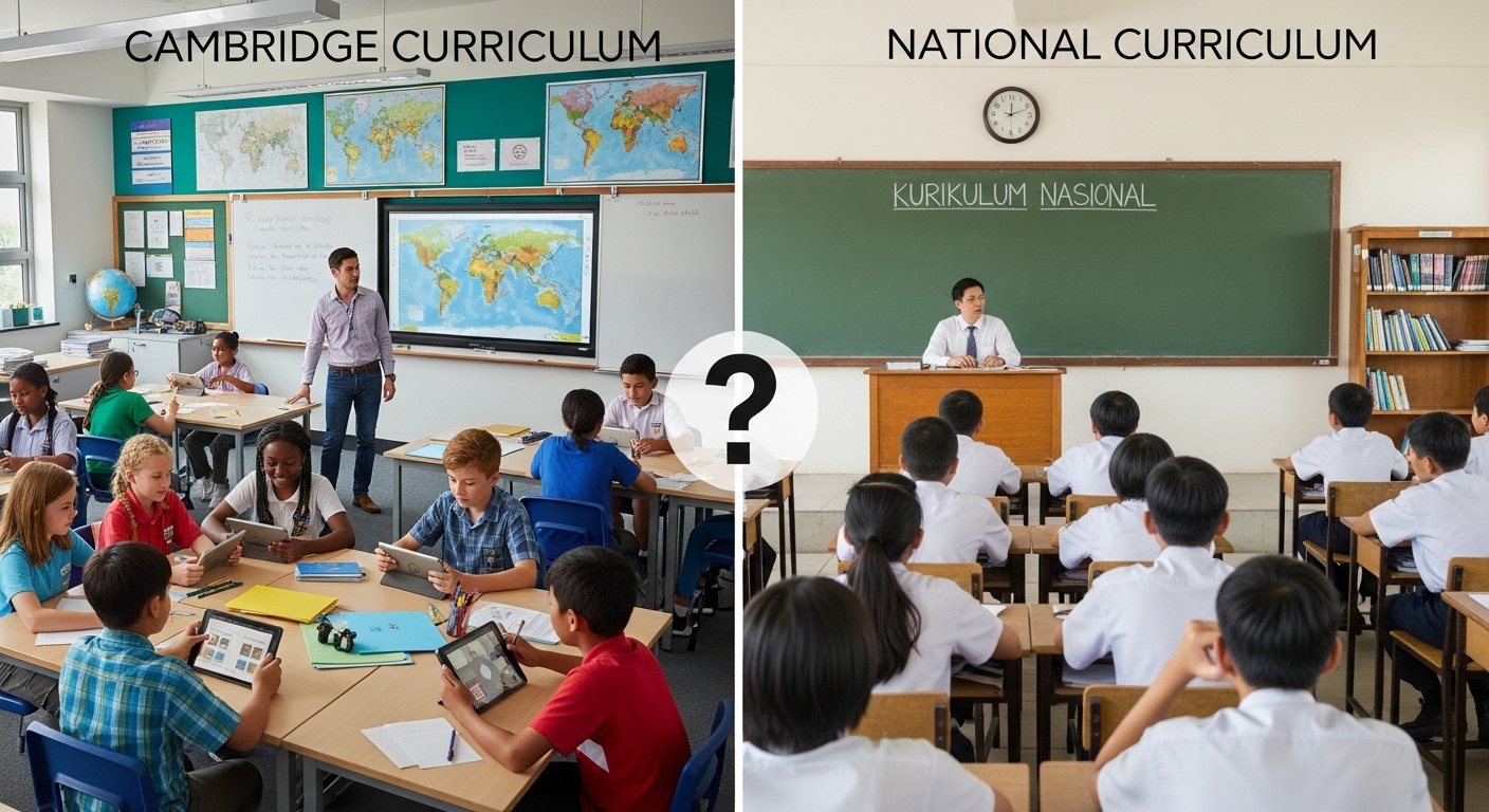 Kurikulum Cambridge vs Kurikulum Nasional: Mana yang Lebih Sesuai untuk Pendidikan Global?